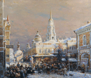 Базар на Красной площади.Холст,масло 86 х 98 cм. 2005